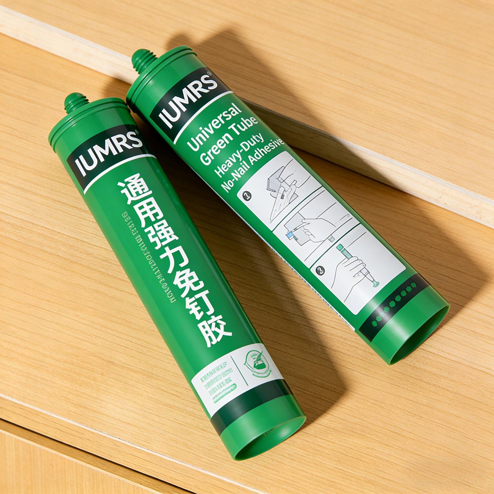 IUMRS Universal Green Tube Heavy-Duty No-Nail Adhesive