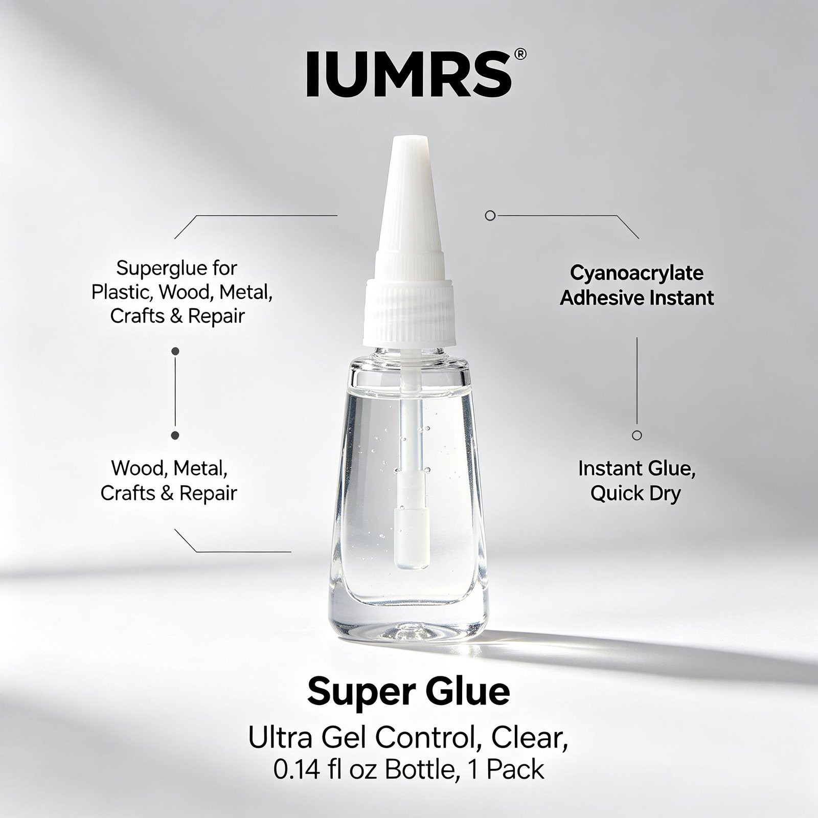 IUMRS Rubber Toughened Super Glue