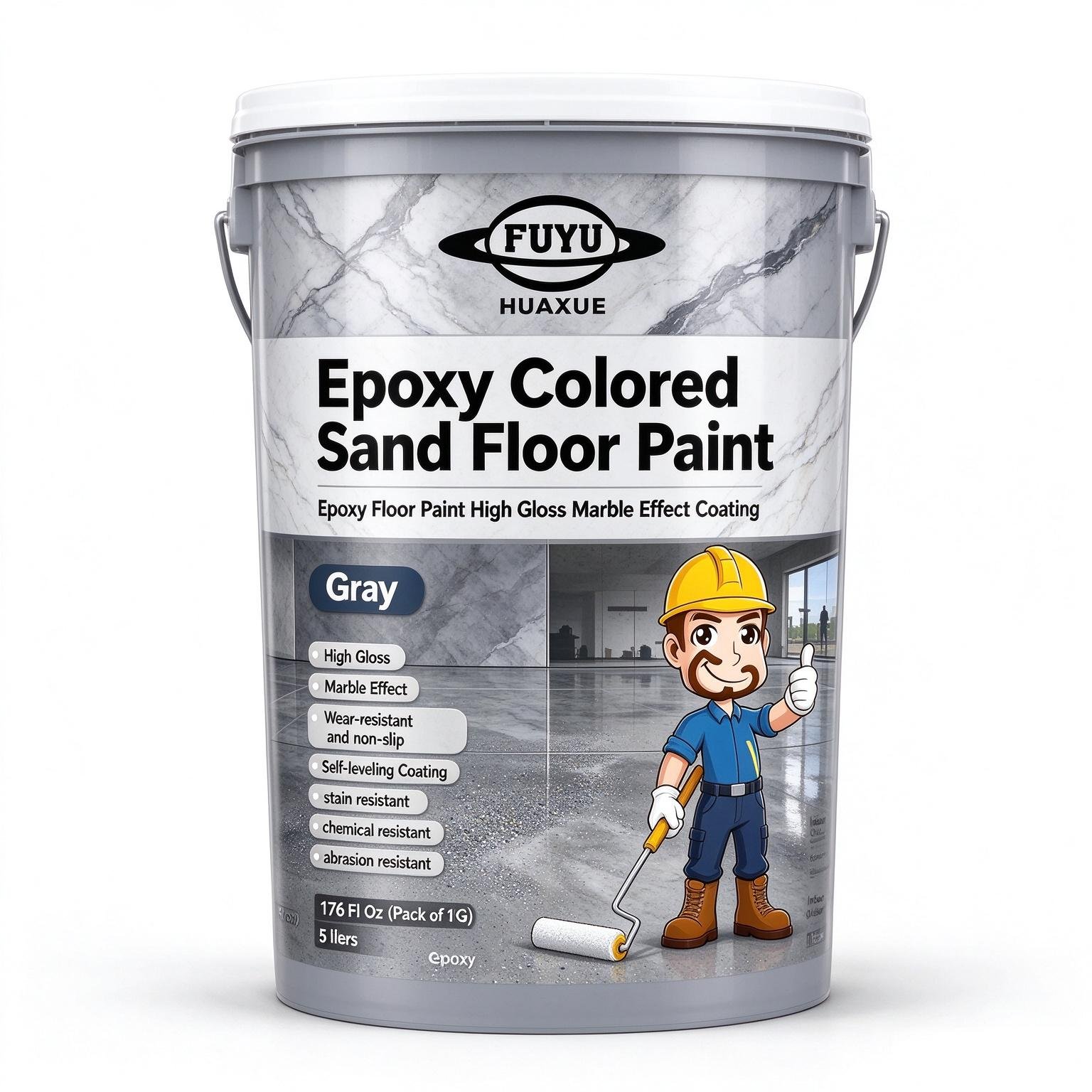 Epoxy Colored Sand Floor Paint, Epoxy Floor Paint