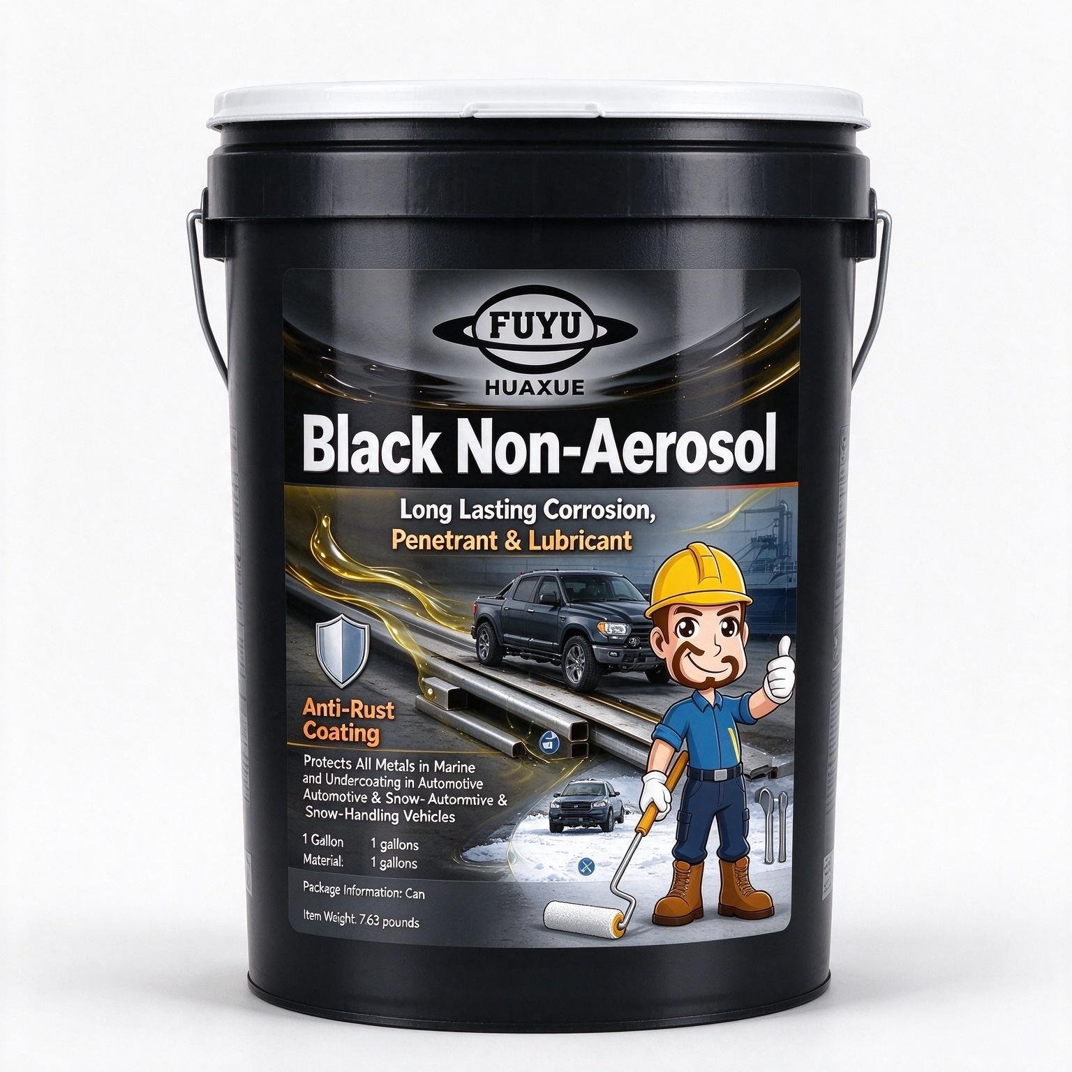 Black Non-Aerosol, Long Lasting Corrosion